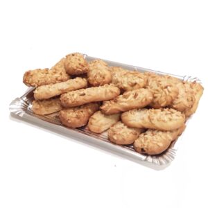 Palitas de almendra rellenas de chocolate