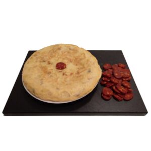 Tortilla de patata y chorizo