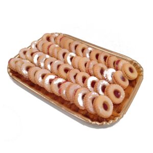 Pastas rellenas de fresa